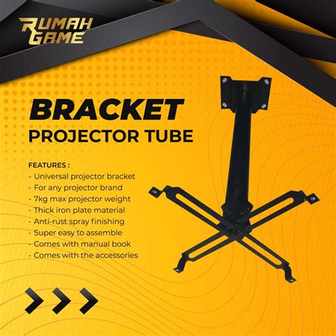 Jual Bracket Projector M Braket Infocus Proyektor Gantung Dinding