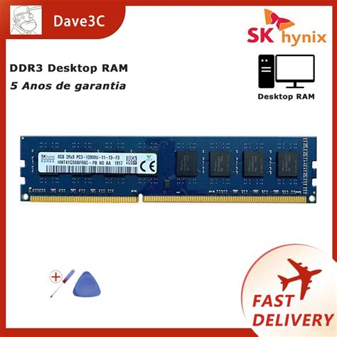 Hynix Ddr Ram G G Mhz Mhz Mem Ria Para Pc Pc U U Dimm