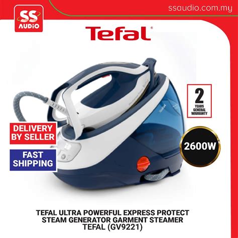 tefal gv ultra powerful express protect steam generator garment