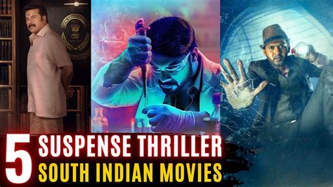 Top 5 Best South Indian Suspense Thriller Movies Hindi Dubbed On