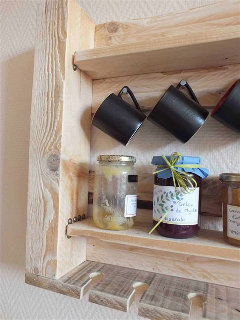 Pallet Kitchen Shelf • 1001 Pallets