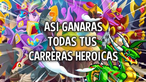 COMO GANAR TODAS TUS CARRERAS HEROICAS EN DRAGON CITY YouTube