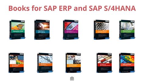 Book Recommendations For Sap Erp And Sap S4hana Tipps And Tricks