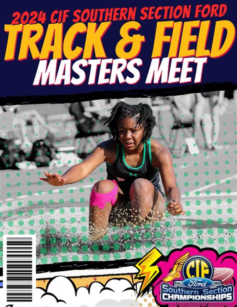 2024 CIF-SS FORD Track & Field Masters Meet Program by CIF Southern