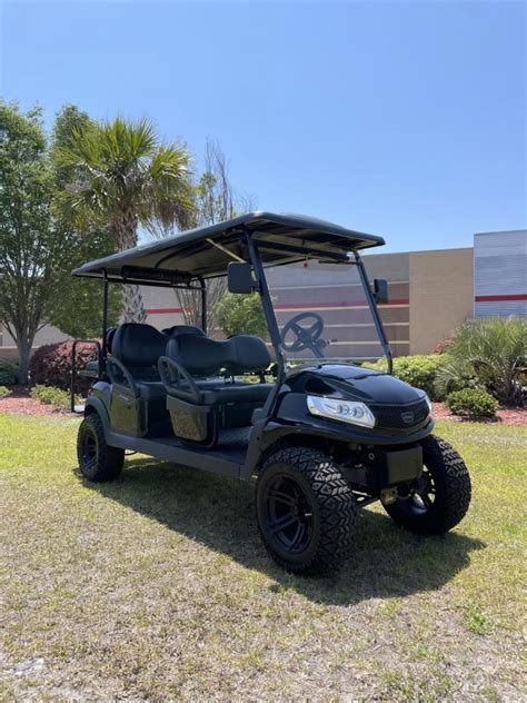 2023 Black Atlas 4 Passenger Non Lifted Lithium Golf Cart Journey