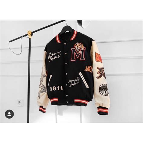 Jual Varsity Jacket Kamikaze Memphis Origins Shopee Indonesia