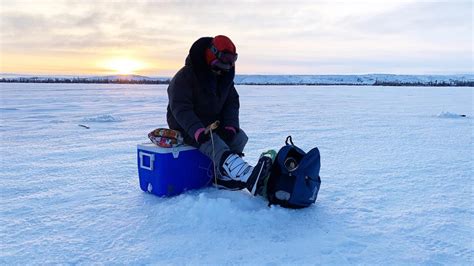 Waiting For A Bite Nunatsiaq News