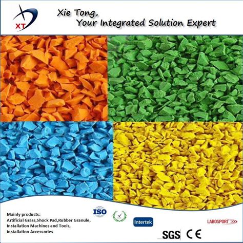 High Temperature Resistant Customized Color Epdm Rubber Granule China