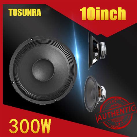 BUY 1 TAKE 1 TOSUNRA Instrumental Speaker 10 Inches 300W Car