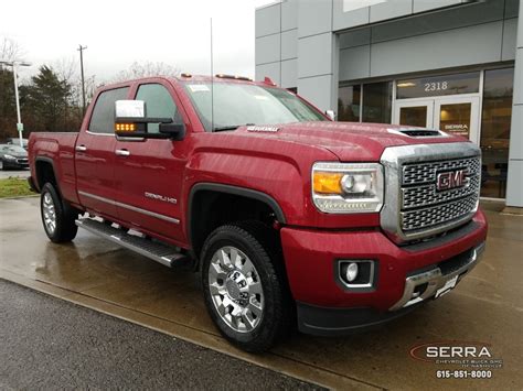 New 2019 Gmc Sierra 2500hd Denali 4d Crew Cab In Madison G92762 Serra Chevrolet Buick Gmc Of