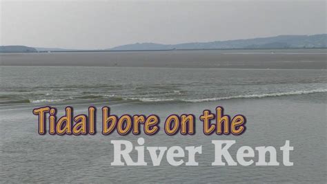 Tidal Bore On The River Kent At Sandside May 2016 Youtube