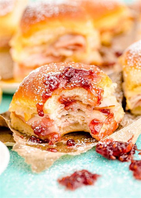 Monte Cristo Sliders Are An Easy And Delicious Baked Breakfast Option