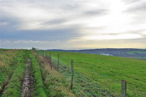 View South From Bridleway Tarring Robin Webster Cc By Sa