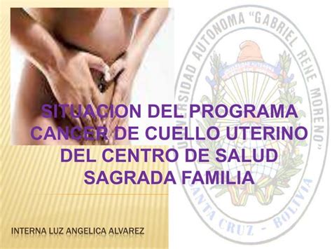 Situacion Del Programa Cancer De Cuello Uterino Del Centro De Salud