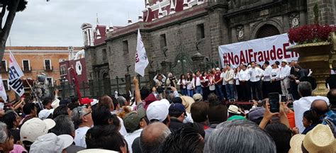 Marchan Contra Fraude En Puebla Moreno Valle Psic Pata Pol Tico