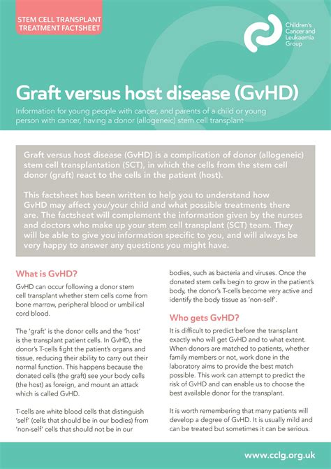 Graft Versus Host Disease Gvhd