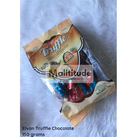 Elvan Assortment Truffle Chocolates 150g400g Shopee Philippines