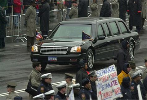 Throwback 2003 Us President George W Bush Rolls Armoured Cadillac