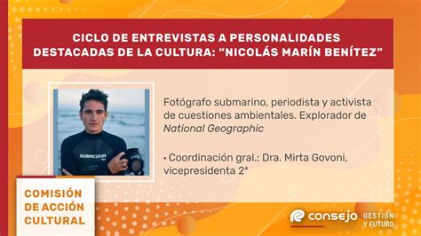 Ciclo De Entrevistas A Personalidades Destacadas De La Cultura