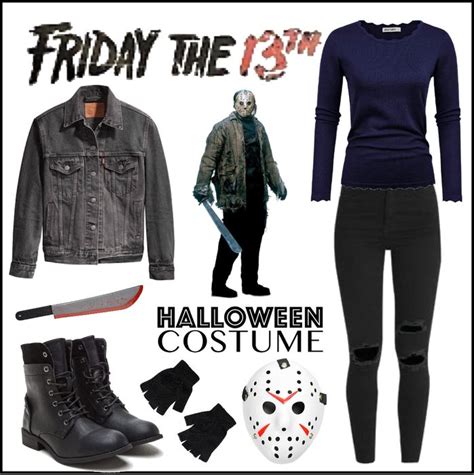 Friday The Th Jason Costume Outfit Shoplook Jason Halloween