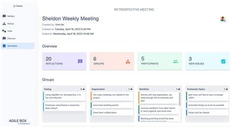 Agile Retrospectives For Jira AgileBox