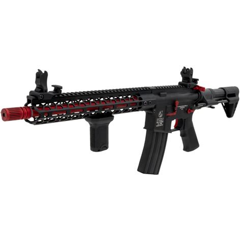 COLT Réplique Airsoft M4 MIKE avec mosfet ROUGE Heritage Airsoft