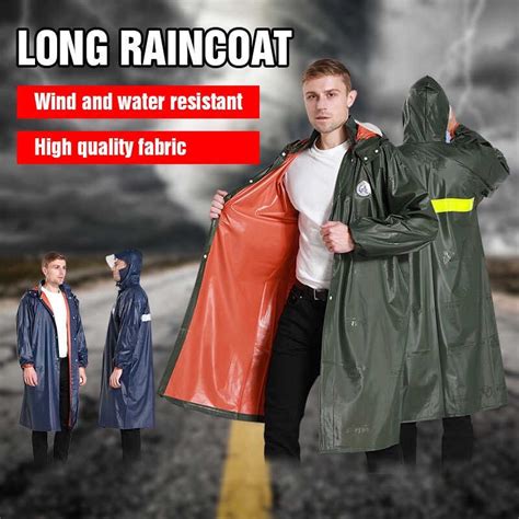 Universal Poncho Motorcycle Makapal Kapote Waterproof Raincoat Pvc Rain