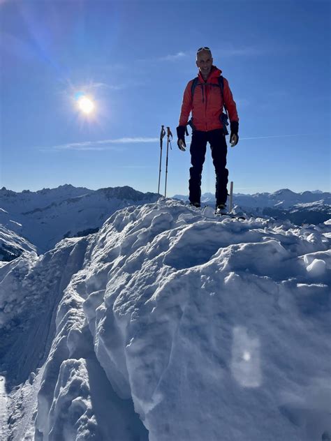 Girenspitz 2369m Aktuelle Verhältnisse vom 18 12 2022 auf der Route