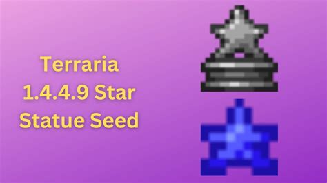 Terraria 1 4 4 9 Star Statue Seed Youtube