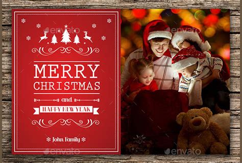 14 Best Christmas Card Templates | Sample Templates