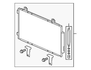 Tjb A Condenser Assembly Acura Rdx Honda Acura Online