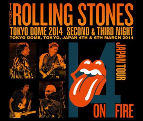 The Rolling Stones Tokyo Dome Second Third Night Cdr Navy Blue