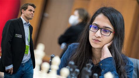 Vantika Agrawal on meeting Carlsen at the Bermuda party and scoring her ...