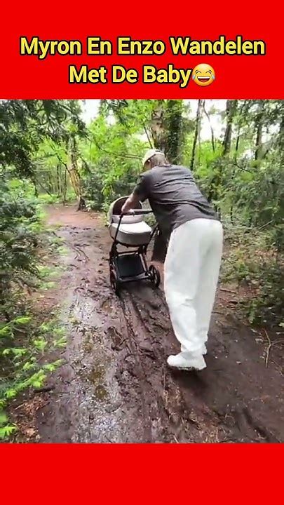 Myron En Enzoknol Wandelen Met De Baby🤣 Shorts Enzoknol Youtube