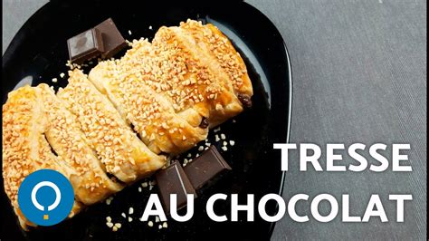 Recette Facile Tresse Feuillet E Au Chocolat Youtube