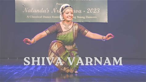 Varnam Saamiyai Azhayithu Vaa Dee Bharatanatyam Anjana Ramesh Youtube