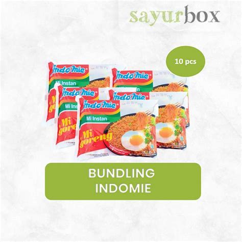 Jual Bundling 10 X Indomie Goreng Spesial Plus 85 Gram Sayurbox JKT