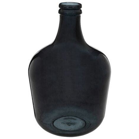 Vase Design En Verre Dame Jeanne Cm Noir