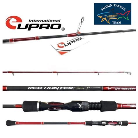 Eupro Red Hunter Gen Spinning Jigging Fishing Rod Shopee Philippines