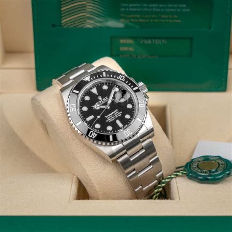 Rolex Submariner 126610 Unisex Black Dial Steel 41mm Automatikuhr