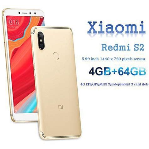 Xiaomi Redmi S2 BIG RAM 4GB BIG ROM 64GB 6 55 INCH BIG SCREEN