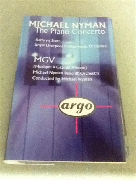 Michael Nyman The Piano Concerto Mgv Cassette Album Netherlands