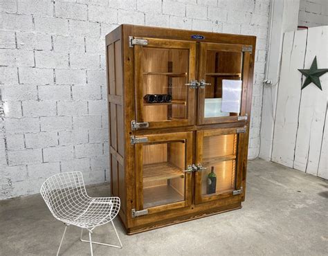 Cave Vin En Bois De Luxe Ancien Frigo Satam Mod Le Mill Sime