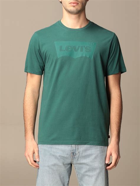 Venta Camiseta Levis Verde Hombre En Stock