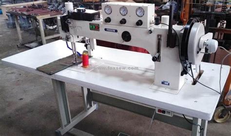 Long Arm Heavy Duty Zigzag Sewing Machine For Sail Making Foxsew