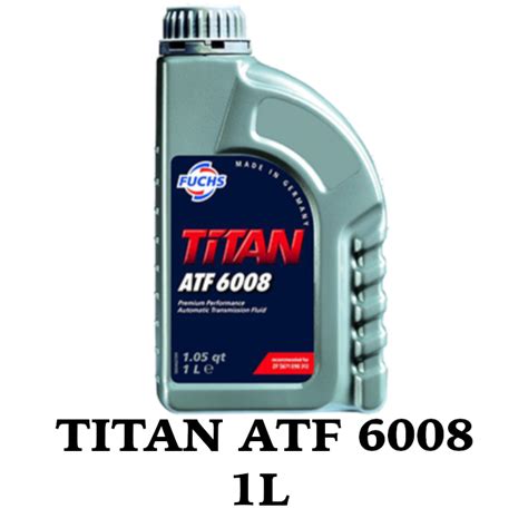 楽天市場TITAN ATF 6008 1L FUCHS フックス オイル A601426964 オートマチックトランスミッションフルード