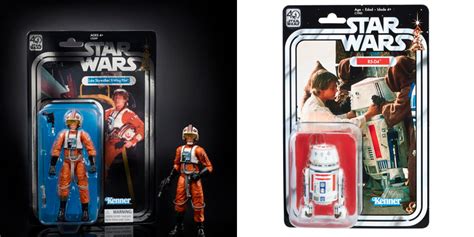 Hasbros 40th Anniversary Star Wars Black Series Action Figures Are