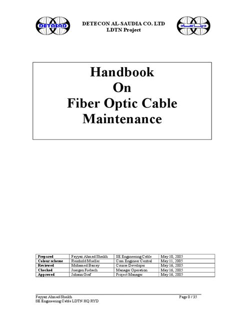 Fiber Handbook Pdf Optical Fiber Dispersion Optics