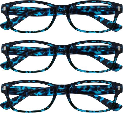 The Reading Glasses Lunettes de Lecture Bleu Écaille Lecteurs Valeur