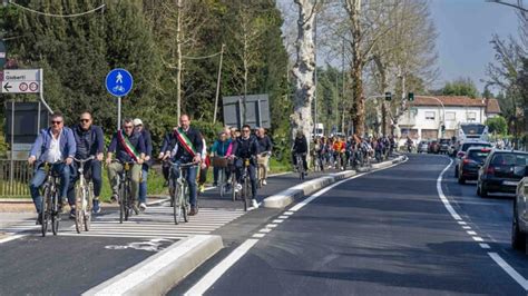 Inaugurata La Pista Ciclo Pedonale Di Collegamento Tra Mogliano Veneto